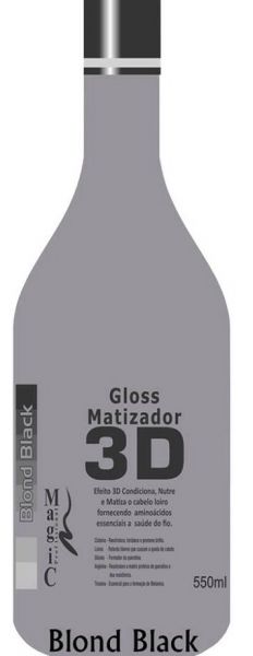Matizador Gloss3D Blond Black 550g
